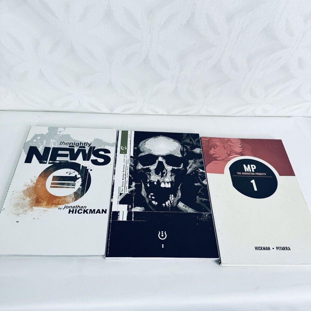 The‎ Manhattan Projects, Nightly News, Black Monday Murders by Hickman TPB Lot